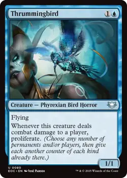 Thrummingbird EOC 80 MTG Commander: Edge of Eternities Uncommon Normal EN NM - Image 1