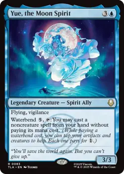 Yue, the Moon Spirit TLA 83 MTG Avatar: The Last Airbender Rare Normal EN NM - Image 1