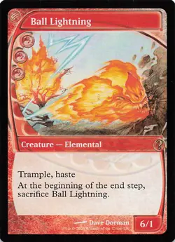 Ball Lightning (Future Sight) R Mystery Booster 2 130 NM - Image 1
