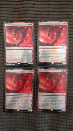 Magic: the Gathering / MtG Foil Urabrask the Hidden x4 Secret Lair - Image 1