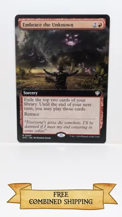 Embrace the Unknown (Extended Art) Commander: Outlaws of Thunder Junction... - Image 1