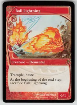 Ball Lightning (Future Sight) Rare Mystery Booster 2 130 MTG Near Mint 2024 - Image 1