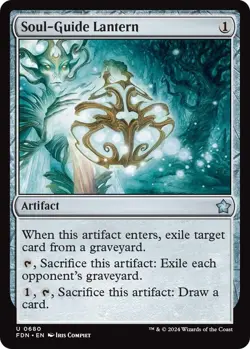 Soul-Guide Lantern FDN 680 MTG Foundations Uncommon Normal EN NM - Image 1