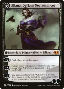 Liliana, Heretical Healer - Normal NM MTG Commander Collection: Black - Image 2