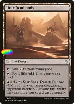 Foil Ifnir Deadlands - 179 - LP - Hour of Devastation - Image 1