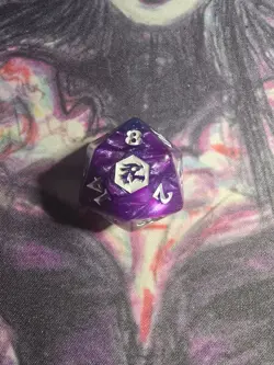 MTG 20-SIDED Oversized LIFE COUNTER DICE Adventures in the Forgotten Realms AFR - Image 1
