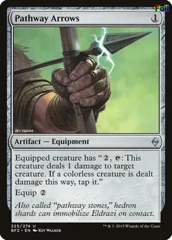 Foil Pathway Arrows - 225 - LP - Battle for Zendikar - Image 1