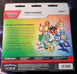Pokemon TCG First Partner Illustration Collection Box Factory Sealed - Image 2