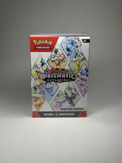Pokemon TCG: S&V Prismatic Evolutions Booster Bundle (6pks) Factory Sealed - Image 1