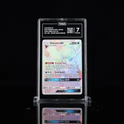 2018 SM Ultra Prism 159/156 Glaceon GX Full Art SR Rainbow TAG 7 (733) - Image 1