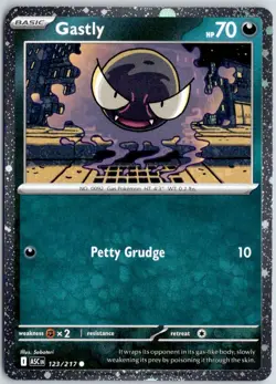 Gastly - 123/217 (Cosmos Holo) Holofoil Common Miscellaneous Cards & Products... - Image 1