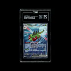 2025 Pokemon SV Destined Rivals 228/182 Yanmega EX SIR TAG 10 (986) *RANK #1* - Image 1