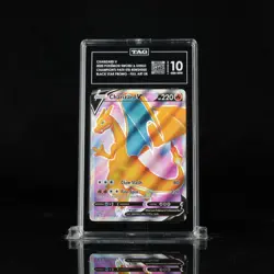 2020 Pokemon SWSH Champion's Path ETB #050 Charizard V FA UR Promo TAG 10 (971) - Image 1