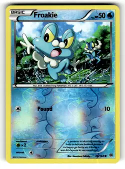 Froakie 46/162 Common BREAKthrough Reverse Holo Pokemon Lightly Played - Image 1