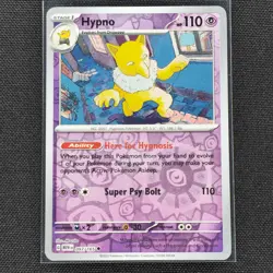 Hypno - 097/165 - Reverse Holo - 151 - Pokemon - NM/M - Image 1