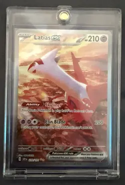 Pokemon TCG Scarlet & Violet Surging Sparks Latias EX 239/191 - Image 1