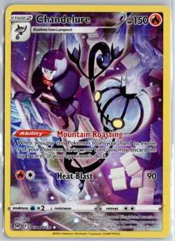 Chandelure Holofoil Ultra Rare SWSH11: Lost Origin Trainer Gallery TG04/TG30 ... - Image 1