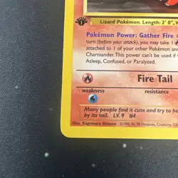 Pokemon Charmander Team Rocket 50/82 1st Edition Common NM 3 - Image 5