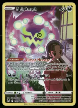 Spiritomb TG09/TG30 Holo Lost Origin Trainer Gallery Pokemon NM - Image 1