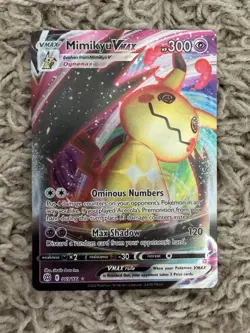 2022 Pokemon Brilliant Stars Ultra Rare Holo - 069/172 Mimikyu Vmax - Image 1