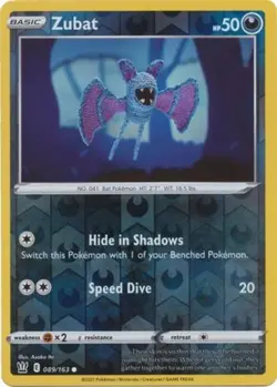 Zubat 089/163 Reverse Holo Sword & Shield - Battle Styles Pokemon TCG - Image 1