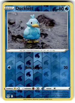 Ducklett 046/196 Common Lost Origin Pokemon Reverse Holo Near Mint - Image 1