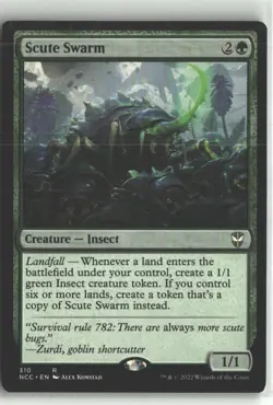 Scute Swarm - 310 - Commander: Streets of New Capenna - LP - Image 1
