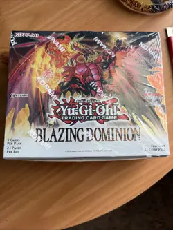 Yugioh Blazing Dominion Booster Box 1st Edition Factory Sealed - Image 1