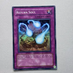 Return Soul DP04-EN028 - Zane Truesdale - Unlimited Edition Super Rare Yugioh - Image 1