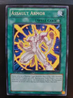 YuGiOh Assault Armor Parallel Rare DT04-EN096 LP - Image 1