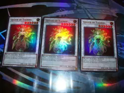 3x Queen of Thorns 1st Edition Ultra Rare BLGG-EN088 Yu-Gi-Oh! - Image 1