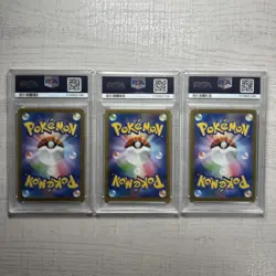[PSA10] mc12 Pokemon Cards Great Three Family 25Th Psa10 Sequential Number Promo - Image 2