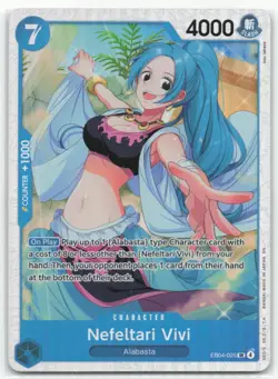 One Piece The Azure Sea's Seven #EB04-025 Nefeltari Vivi - Image 1