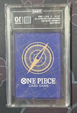 Monkey. D. Luffy OP13-118 SEC Carrying On His WIll 2025 One Piece JP TAG 10 GEM - Image 2