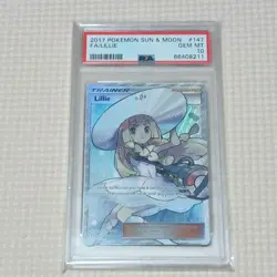 [PSA10] mc12 Psa10 Hat Lillie English Version 2017 Poke Card Pokemon - Image 1
