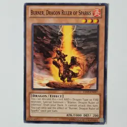 Burner, Dragon Ruler of Sparks - LTGY-EN097 - HP+ - Common - Unlimited - Yugioh - Image 1