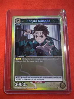 Tanjiro Kamado Demon Slayer KMY-1-102 Judge Foil Card Union Arena English - Image 3