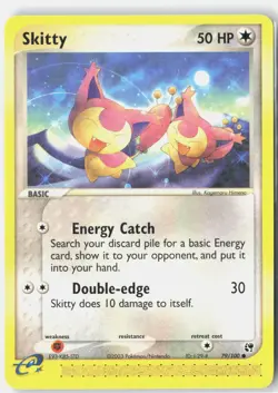 Skitty 79/100 Common Sandstorm Pokemon Near Mint - Image 1