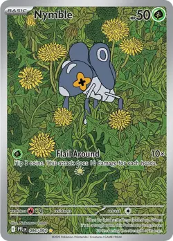 Nymble - 096/094 PFL 096/094 Pokemon ME02: Phantasmal Flames Illustration Rar... - Image 1