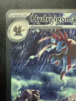 Pokemon Hydreigon ex Special Illustration Rare SV: White Flare 169/086 (NM) - Image 2