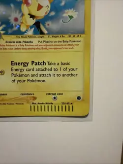 Expedition Pichu 22/165 Holo Rare Pokemon Card - Image 3