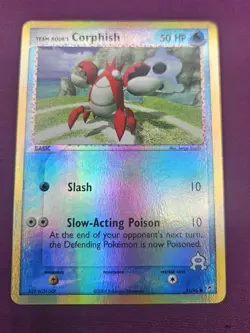 Pokemon TCG Team Aqua's Corphish 51/95 Team Magma vs Team Aqua Reverse Holo - Image 1