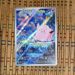 Clefairy 094/088 Sv09 Journey Together Illustration Rare Holo Pokemon TCG - Image 2