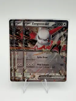 Zangoose ex 167/217 ME: Ascended Heroes Pokemon TCG Double Rare Holo NM - Image 3