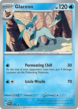 Glaceon - 171 (Cosmos Holo) SVP 171 Pokemon SV: Scarlet & Violet Promo Cards ... - Image 1