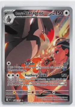 Pokemon TCG Larry's Staraptor Ascended Heroes 249/217 Illustration Rare NM - Image 1