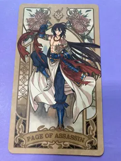 Fate Grand Order FGO 2021 Page of Assassin Yan Qing Tarot Card Japanese F/S - Image 1