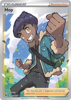 Hop (Full Art) CHP 73/73 Pokemon Champion's Path Ultra Rare Holofoil EN NM - Image 1