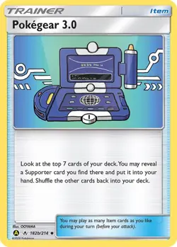 Pokegear 3.0 - 182b/214 PR 182b/214 Pokemon Alternate Art Promos Promo EN NM - Image 1