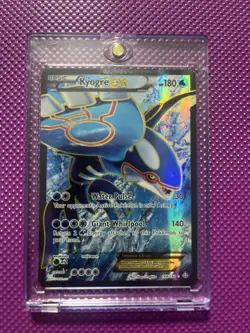 Pokemon TCG Kyogre EX XY Primal Clash 148/160 Full Art Ultra Rare Holo - Image 1